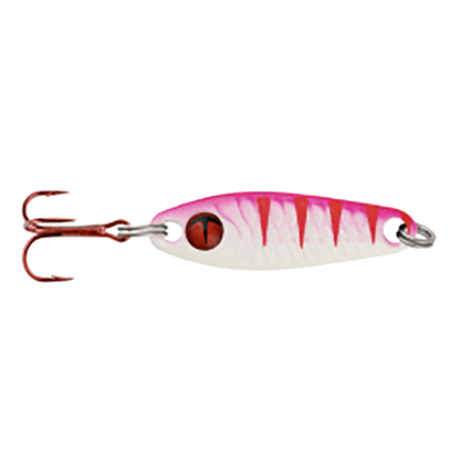 NORTHLAND TUNG BUCK-SHOT RATTLE SPOON
UV Pink Tiger