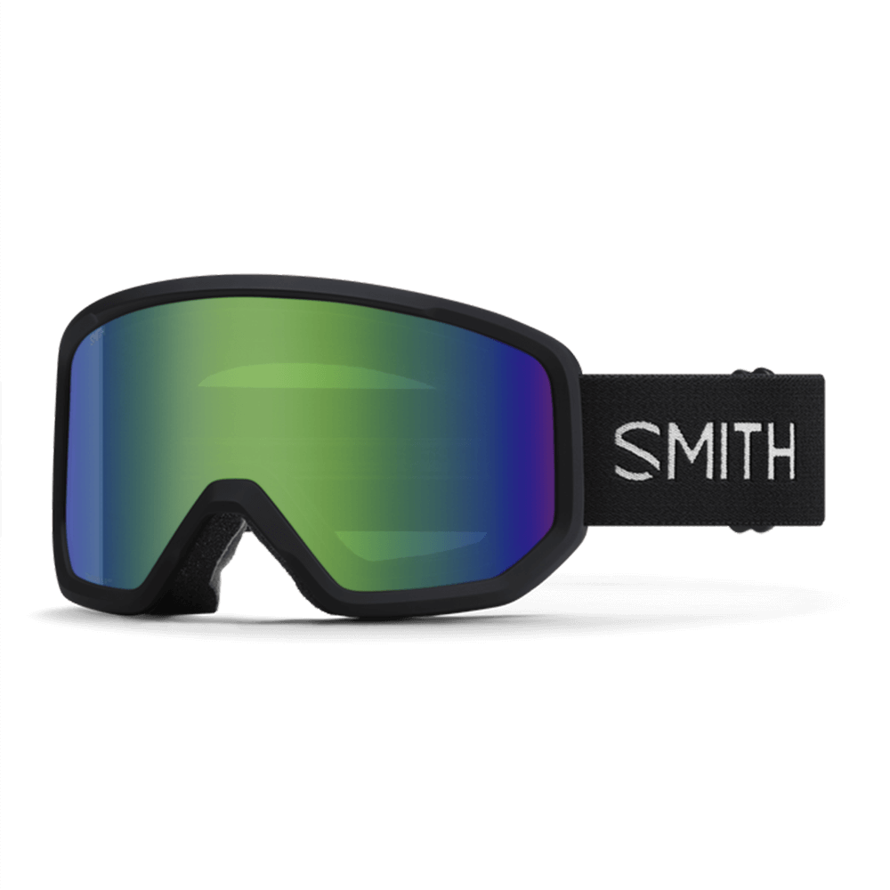 SMITH TRANSFER GOGGLES         25/26
BLACK + GREEN SOL-X MIRROR LENS