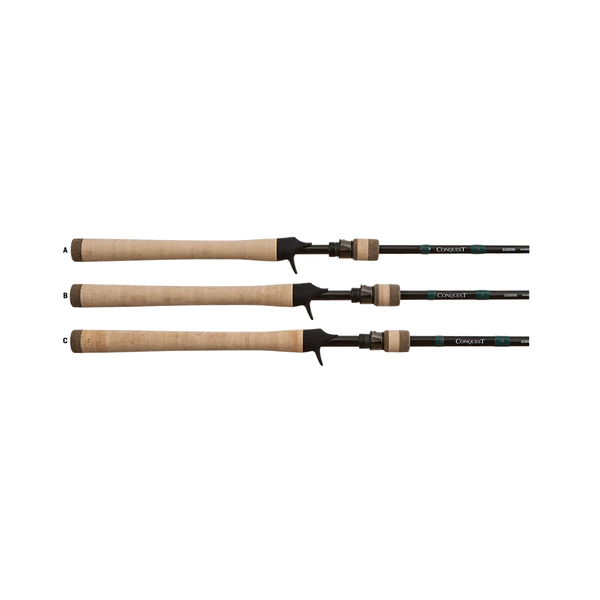 Conquest 843C Mag Bass Rod 7' MH F – Joe's Sporting Goods