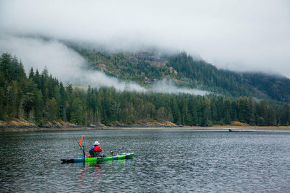 VISICARBON PRO - CPM - INCLUDES MIGHTY MOUNT AND HARDWARE showing a kayak in the wild