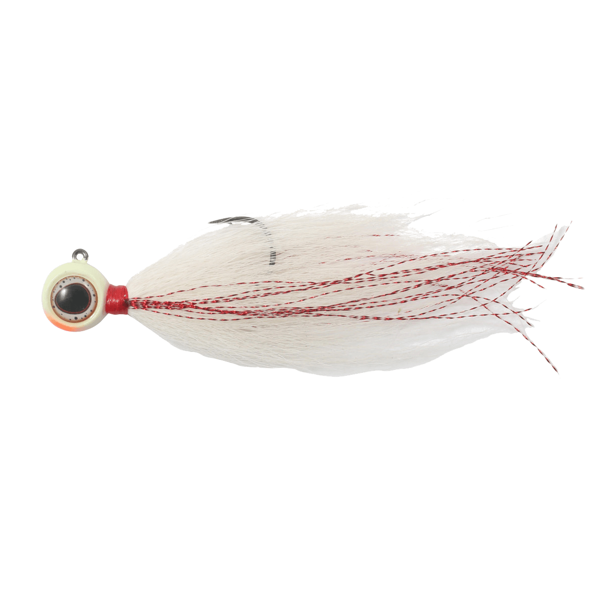 NORTHLAND DEEP-VEE BUCKTAIL JIG
White