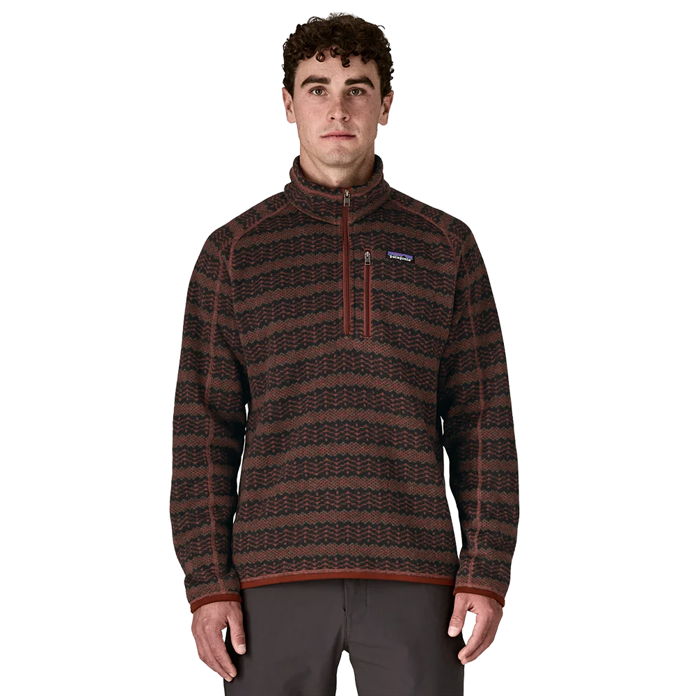 PATAGONIA 7990 MENS BETTER SWEATER 1/4 ZIP - DRIED VANILLA
Front View