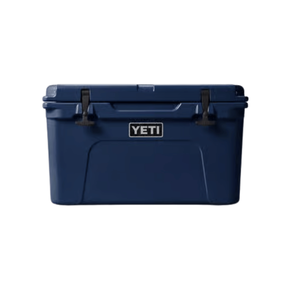 YETI TUNDRA 45 HARD COOLER - NAVY - FRONT VIEW