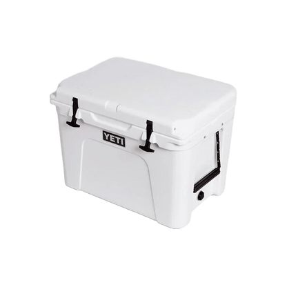 YETI TUNDRA 50 - 50QT - WHITE quarter angle view