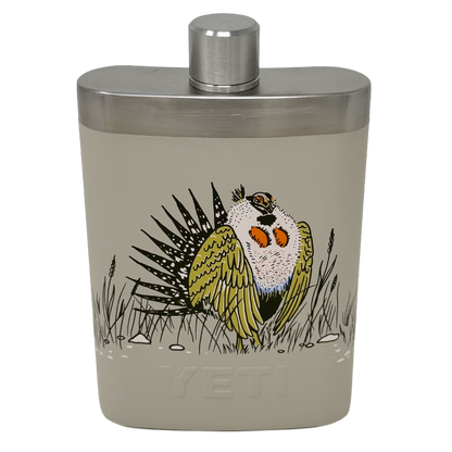 YETI FLASK UPLAND BIRD - TAUPE - FRONT VIEW